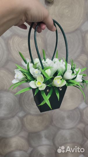 Букеты из мыла ручной работы, подарок на выпускной