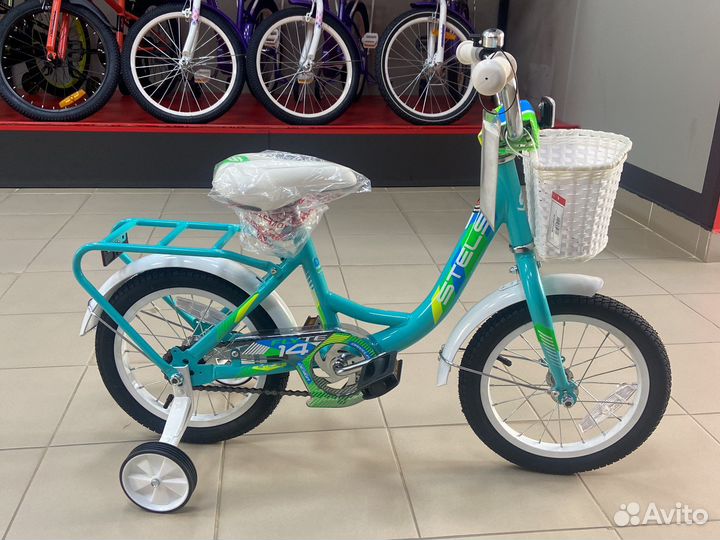 Велосипед 14 Stels Flyte морская волна