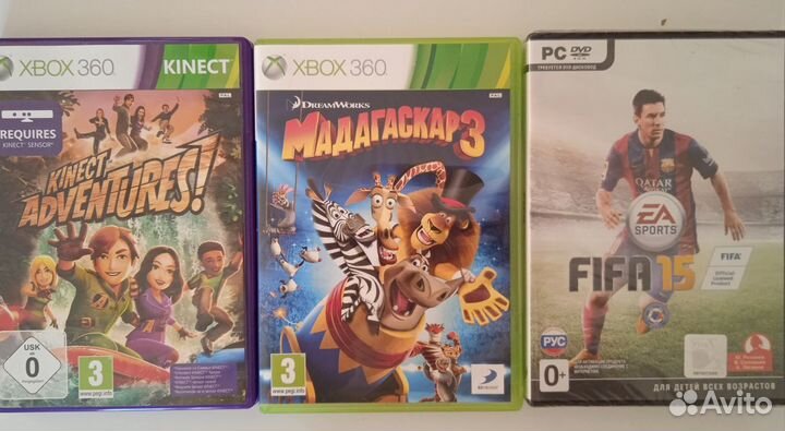Игры на xbox 360 (кинект) и для компа