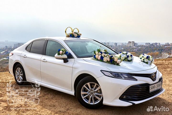 Прокат свадебных украшений на машину