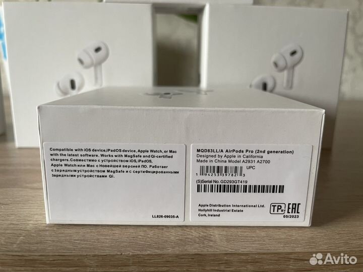 Airpods pro 2 original доставка и гарантия new