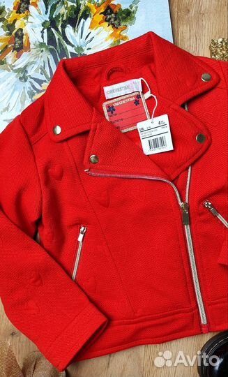 Куртка демисезонная на девочку 104 см новая