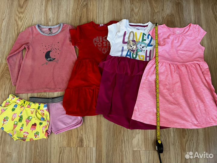 Одежда для девочек пакетом 98 116