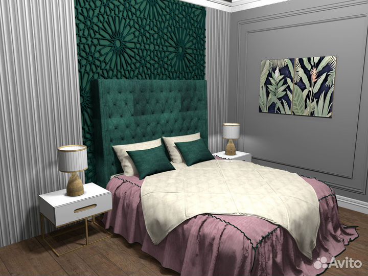 Дизайн интерьера с визуализацией