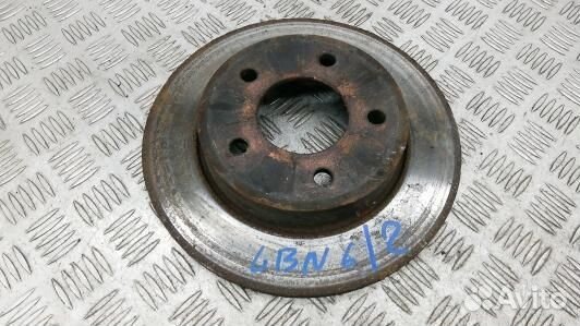 Диск тормозной задний mazda 3 2 (LBN06LR02)