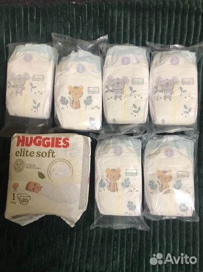 Памперсы детские размер 1