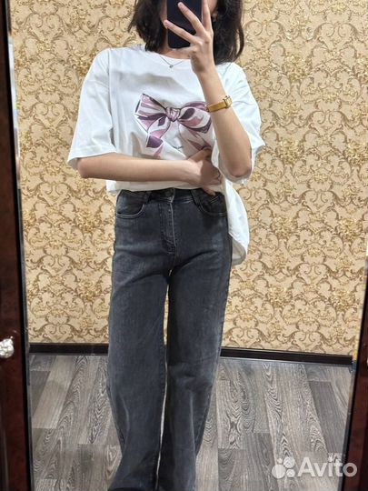 Джинсы трубы