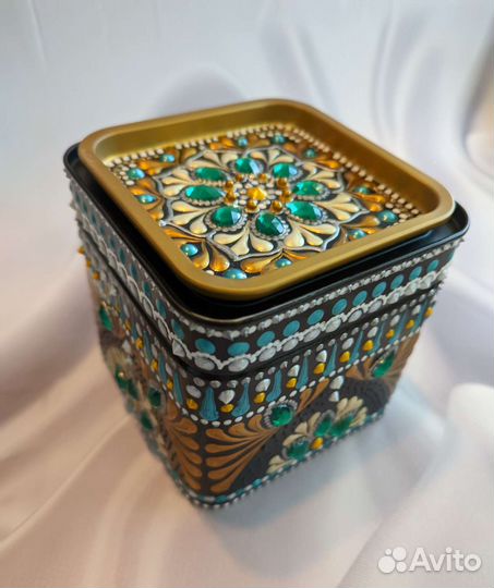 Банка металлическая для чая/кофе