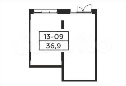 Аренда, торговое помещение площадью 36.9 кв.м