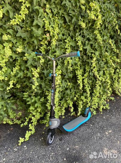 Самокат Globber Foldable Flow 125 Голубой