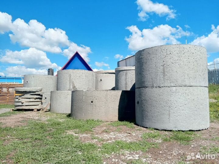 Бетонные жби кольца