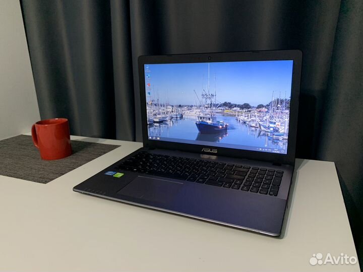 Тонкий игровой asus i3 8gb GT 720m 628gb SSD+HDD