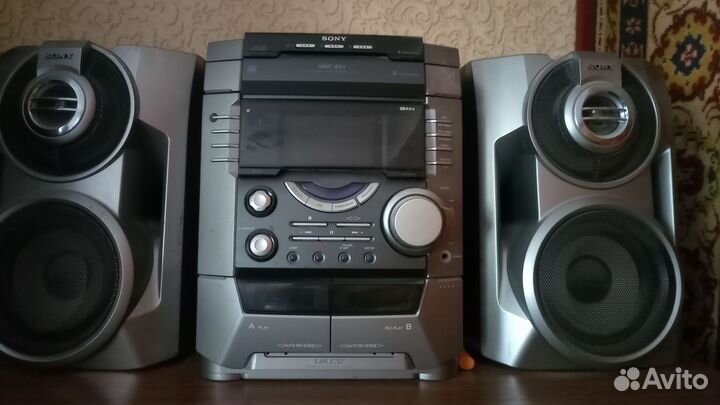 Музыкальный центр Sony mhc-bx5