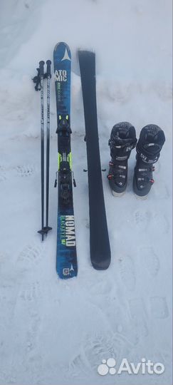 Горные лыжи atomic nomad blackeye 167