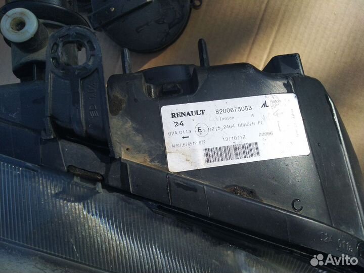 Фара правая Renault Logan 1 фаза1 2008-2009