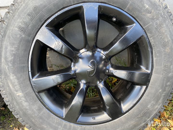 Колеса с дисками r18 с датчиками в сборе