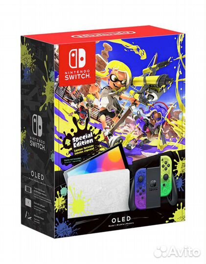 Nintendo Switch oled-модель (Splatoon 3 Edition)