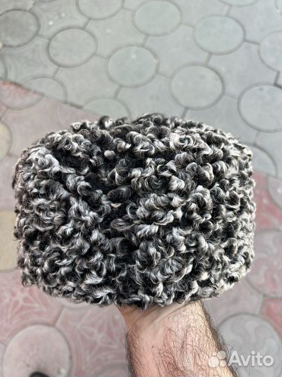 Шапка ушанка каракуль