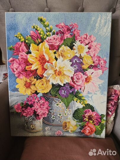 Алмазная мозайка ручной работы