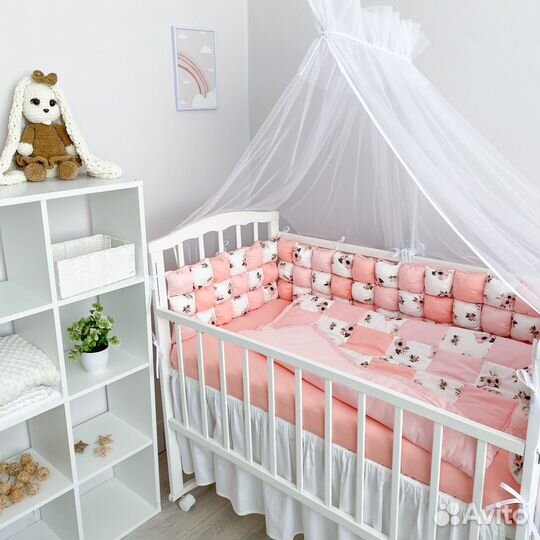 Бортики в кроватку (в наличии)