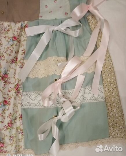 Платье свободного кроя из хлопка