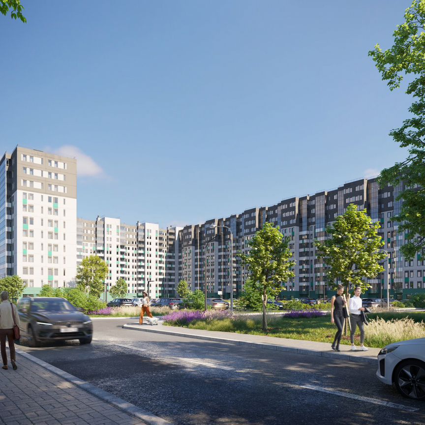 2-к. квартира, 59 м², 6/12 эт.