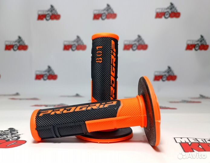 Грипсы Progrip 801-AF02 orange