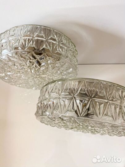 Светильник настенно-потолочный Польша 1970-е гг