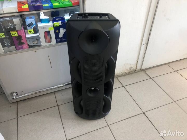 Блютуз колонка большая 8202 с микрофоном