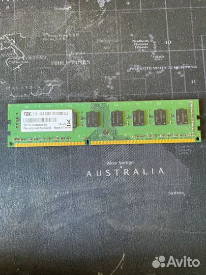 Оперативная память Foxline DDR3 1333 4GB