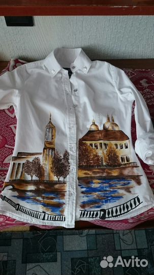 Художественная роспись футболок/рубашек