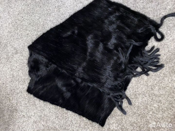 Шаль меховая