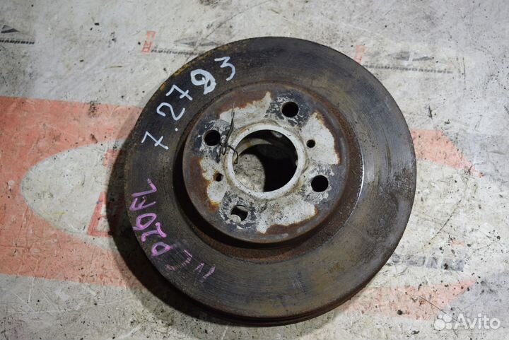 Тормозной диск перед c Toyota Funcargo NCP20 2NZ-F