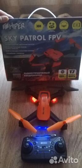 Квадрокоптер с камерой hiper