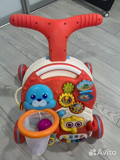 Ходунки каталка 2 в 1