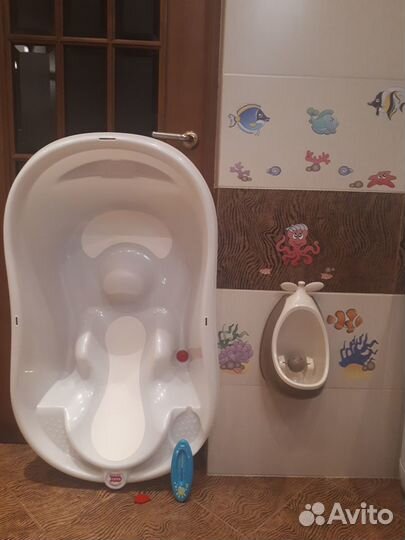 Ванночка Baby OK и термометр NUK