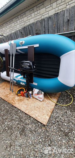 Лодочный мотор tohatsu+лодка gladiator 330