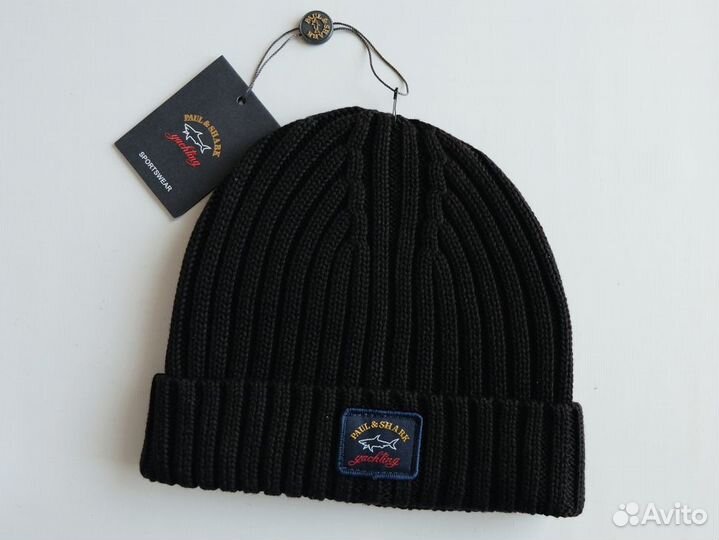 Шапка резинка, крупной вязки 