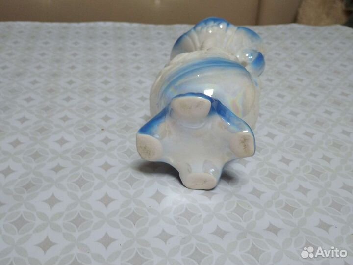 Ваза фарфоровая Гжель 14см