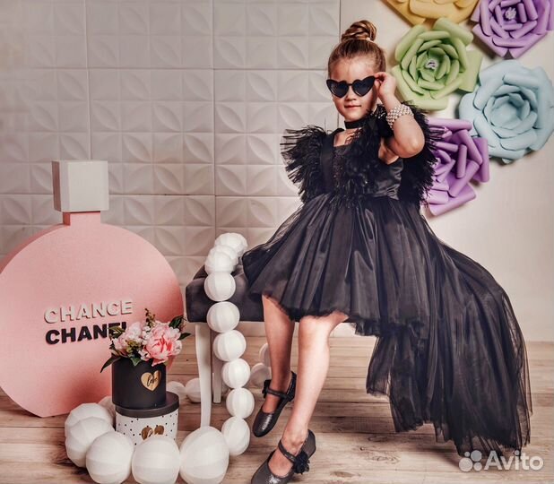 Шикарное платье для девочки, разм. 116-128