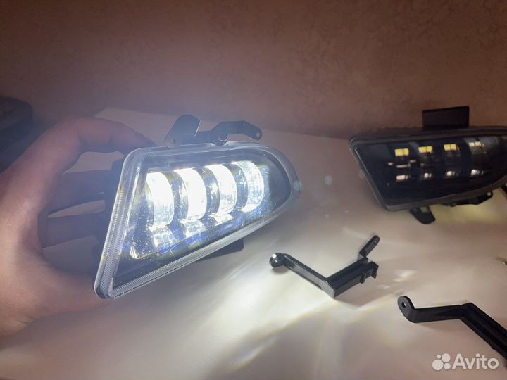 Светодиодные противотуманные фары Хундай Акцент