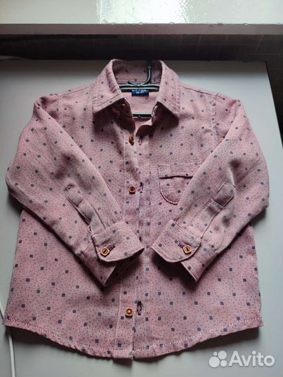 Рубашка детская для мальчиков