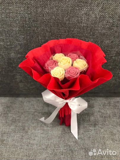 Букет роз из нежнейшего шоколада