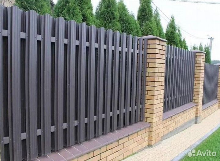 Штакетник п образный