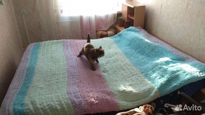 Ручная работа.Плед новый. Размер 184*210