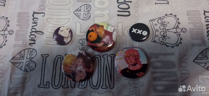 Значки аниме