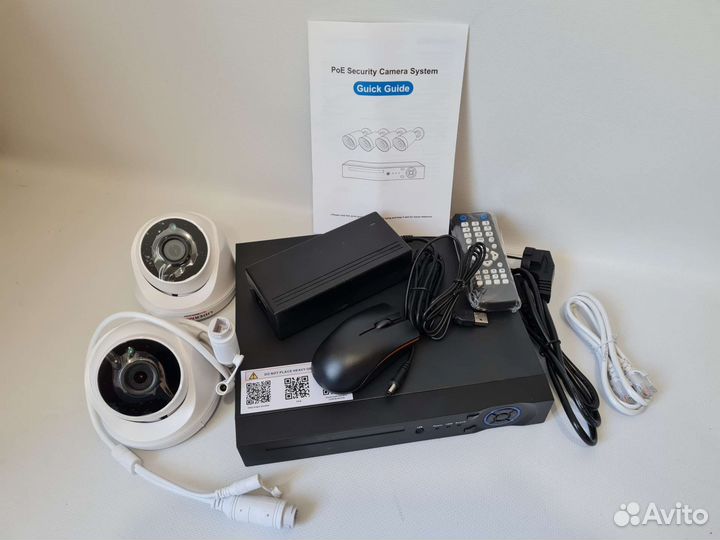 Видеонаблюдение.Регистратор для камер POE 8каналов