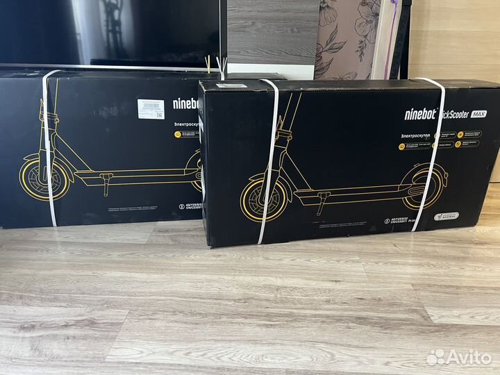 Электросамокат Ninebot KickScooter Max G30P новый