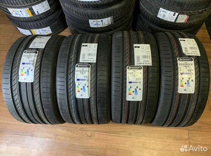 Continental ContiSportContact 5P 315/30 R21 и 275/35 R21