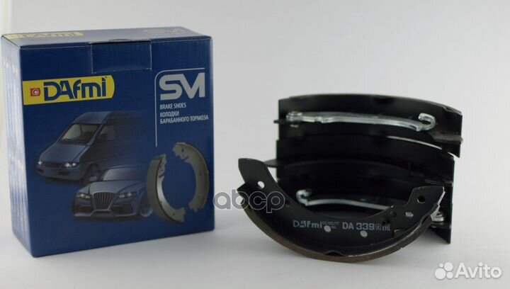 Колодки тормозные барабанные задние LADA Largus